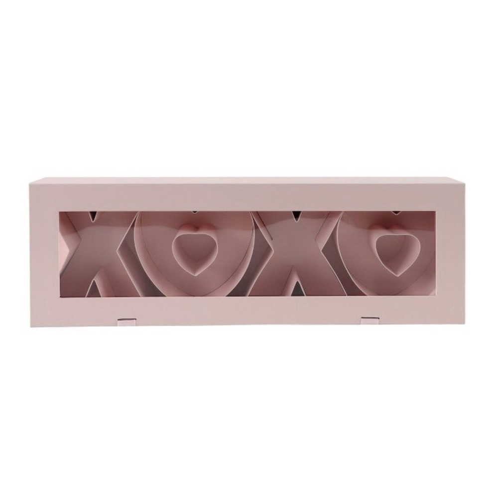 CWC Cook With Color Pink XOXO Gift Box Valentine Day Candy Flower Box Empty New - Picture 4 of 6